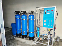 台中工業區醫材實驗室用 1500 加侖 RO 純水系統