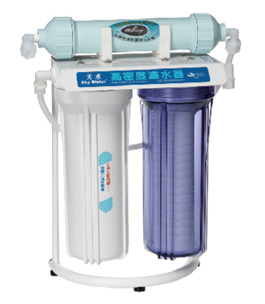 天水飲水設備 - 鹼性電解水機標準配備  - SW 系列專用 前處理高密度3道式淨水器